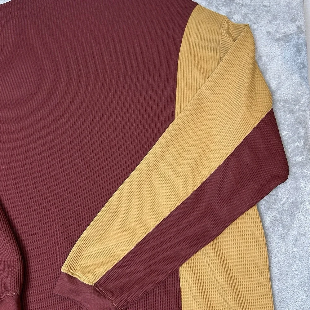 Air‎ JORDAN Colorblock Crewneck Long Sleeves VTG 90s Basketball NBA Men's Sz 2XL